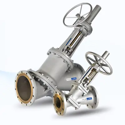 Angle Straight Through Three Way Valve