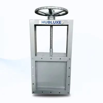 Robust slide gate valve for bulk solids handling, hoppers, and discharge chutes