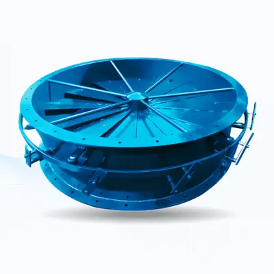 Variable Inlet Vane (VIV) damper for energy-efficient capacity control of centrifugal fans.